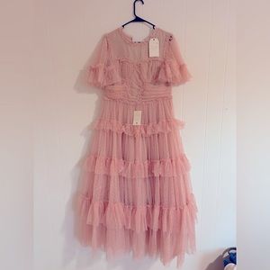 Ivy City Co. Whimsical Dress in blush